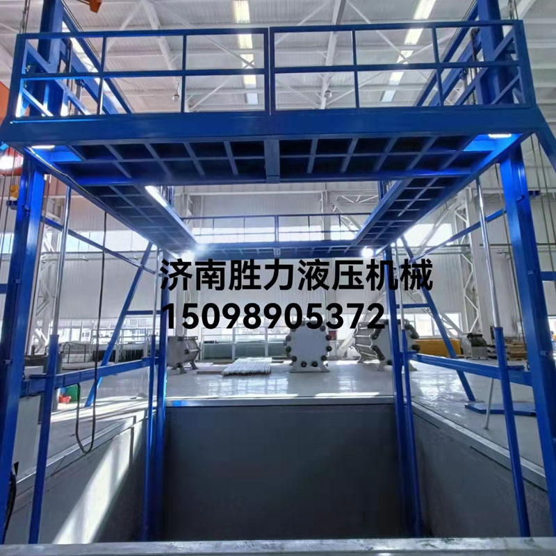 載重5噸特殊導軌式升降機2臺安裝完畢！